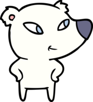 cartone animato orso polare png