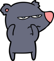 orso cartone animato personaggio png