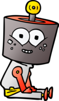 happy cartoon robot png