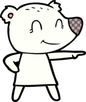 desenho de urso polar png