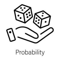 Trendy Probability Concepts vector