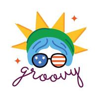 Trendy Groovy Concepts vector