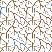 AI generated flower pattern tile png