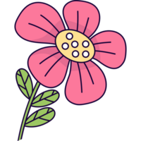 bellissimo fiore rosa png