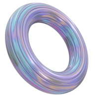 holographisch Geomatik Formen abstrakt Gradient Farbe Symbol png