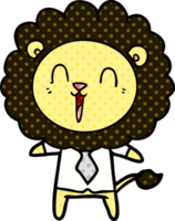 laughing lion cartoon png