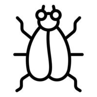 Creature tsetse icon outline vector. Dangerous insect vector