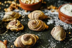 Assorted Cookies Arranged on a Table photo