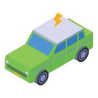 Flash car showroom icon isometric vector. Dealer auto vector