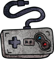 cartoon doodle game controller png