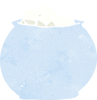 cartoon bowl of sugar png