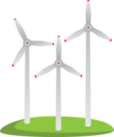 viento turbina energía limpiar sustentabilidad vida png