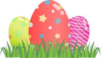 Ostern Ei Festival schmücken bunt Design png