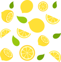 citron- mönster för bakgrund png