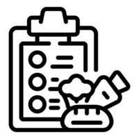 Farming economy downtown icon outline vector. Food crisis challenge vector