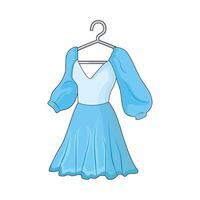 illustration of dress vector