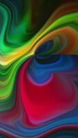 Abstract vertical gradient video, Holographic multicolor vertical video, Abstract liquid vertical video, Abstract geometric animation video