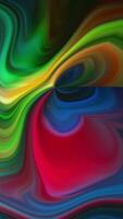 Abstract vertical gradient video, Holographic multicolor vertical video, Abstract liquid vertical video, Abstract geometric animation video