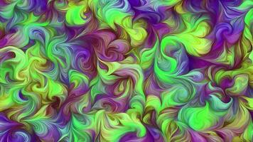 AI generated Abstract twisted holographic animation.Abstract liquid gradient background animation. video