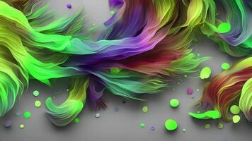 AI generated Abstract Background Animation - Mesmerizing Visuals for Your Projects video