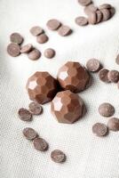 Assorted Chocolate Candies on Table photo