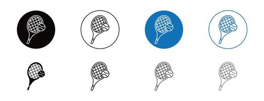 Tennis vector icon