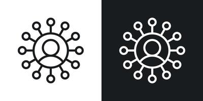 Stakeholders vector icon