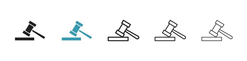 Law vector icon