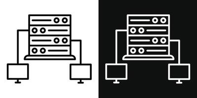 Data mining icon vector