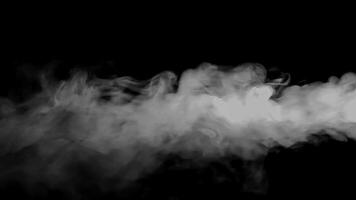 Smoke effect with black screen video