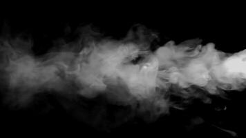 Smoke effect with black screen video