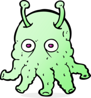 Cartoon-Weltraum-Alien png