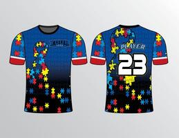 All sports team jersey design with an elegant edgy and wild look for all your casual, fashion and sportswear vector