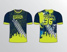 todas Deportes equipo jersey diseño con un elegante nervioso y salvaje Mira para todas tu casual, Moda y ropa de deporte vector