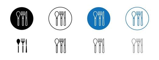 Cutlery vector icon