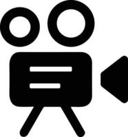 Movie video camera. Camera icon symbol sign vector illustration. Film Camera. Old Cinema icons. Film shooting, film player