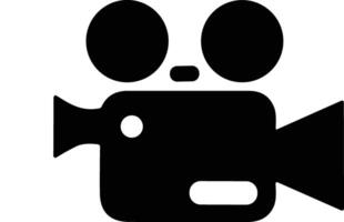 Movie video camera. Camera icon symbol sign vector illustration. Film Camera. Old Cinema icons. Film shooting, film player