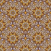 Seamless patterns with funny happy daisy, wave, chess, mesh, and sunburst. Set of vector backgrounds in trendy retro trippy style