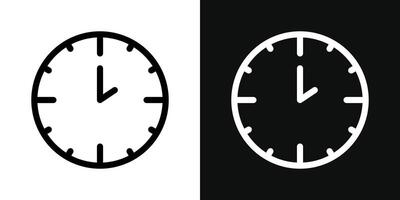 icono de vector de tiempo