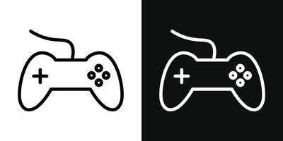 Video game controller icon vector