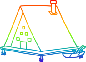 arc-en-ciel, gradient, ligne, dessin, dessin animé, lac, maison png