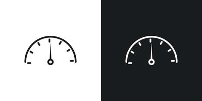 Performance indicator icon vector