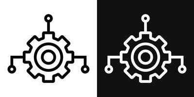 Synthesis of ideas icon vector
