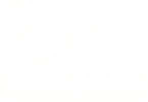 Cassette Tape Chalk Drawing png