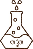 Kohlezeichnung von Chemikalien png