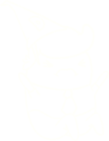 dibujo de tiza de rabieta png