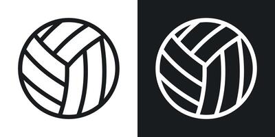 Volleyball vector icon