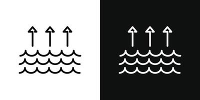 Evaporation vector icon