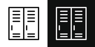 Locker vector icon