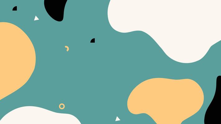 Abstract seamless pattern with spots and splashes in pastel colors.